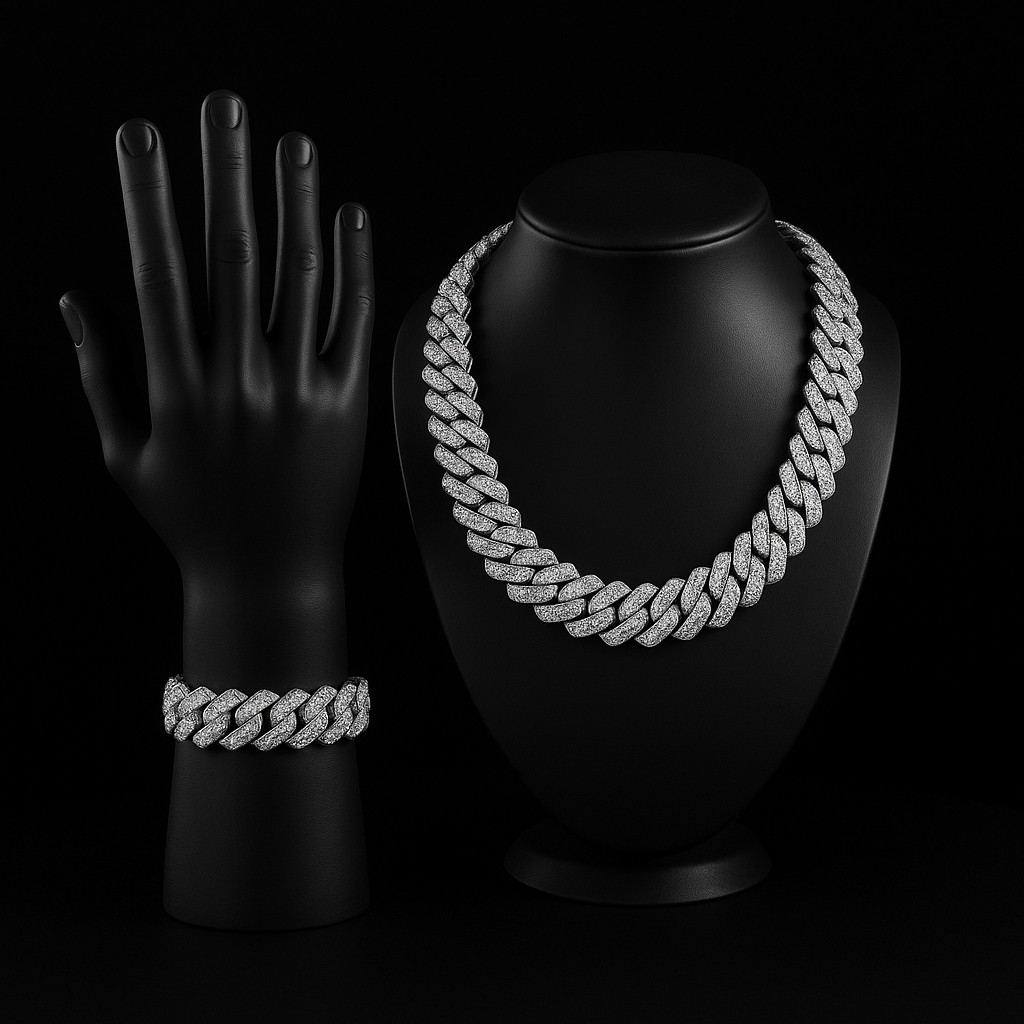 ROYAL LINK COMBO CUBANO EN PLATA 950 CON CAJA DE LUJO Y GARANTIA 30 DIAS🔥