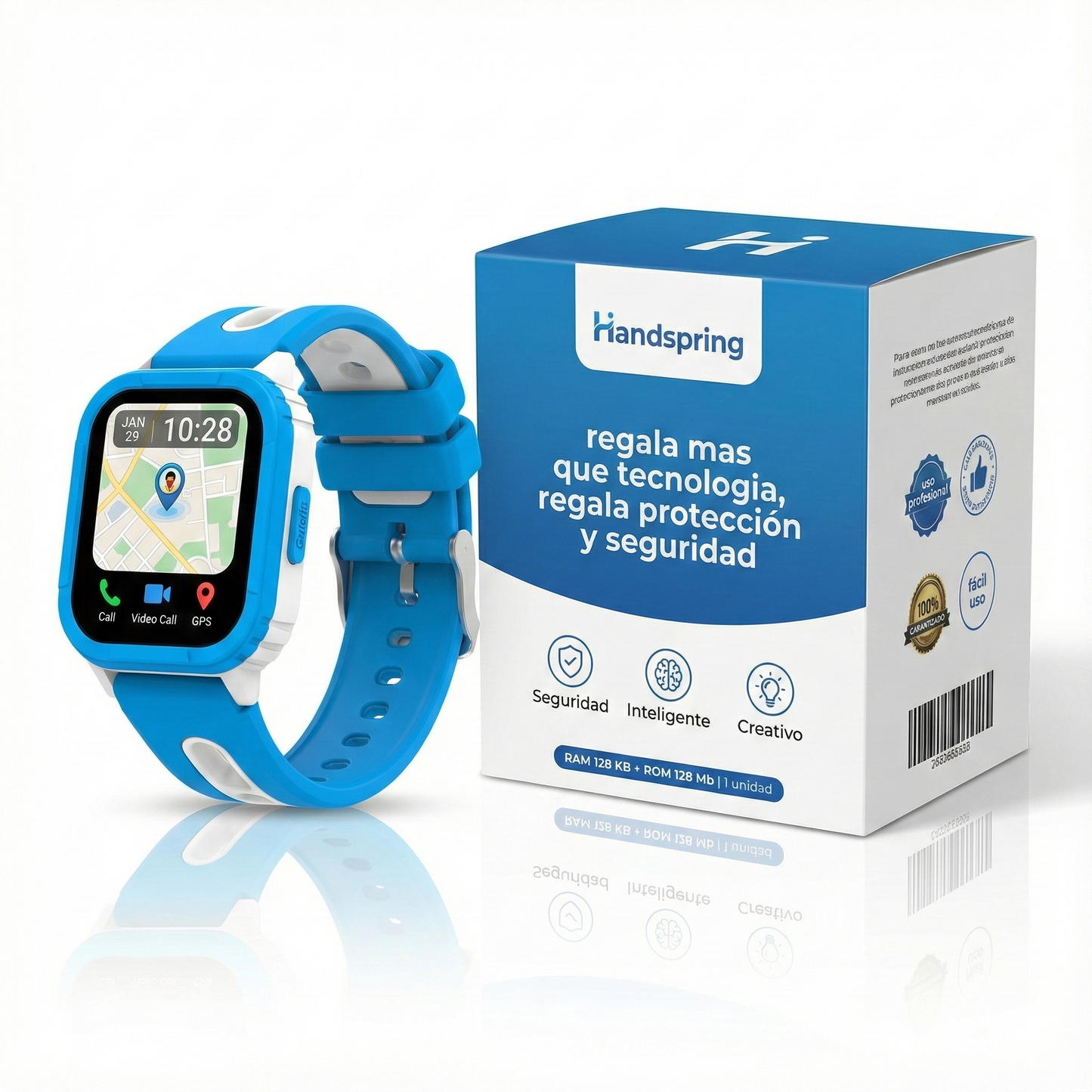GuardianTouch Q12 Smart Watch con GPS, wifi, y SIM card para niños ⏰👧🏻