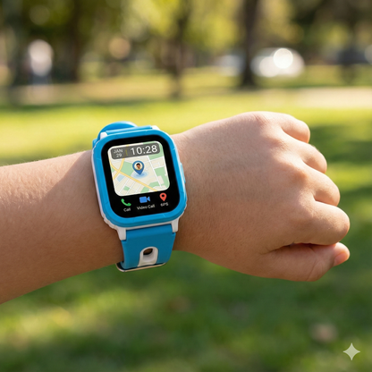 GuardianTouch Q12 Smart Watch con GPS, wifi, y SIM card para niños ⏰👧🏻